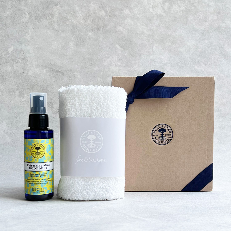 リフレッシュミント ボディミスト＆ハンドタオルセット