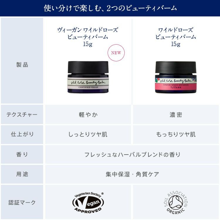 ワイルドローズ ビューティバーム 15g | ニールズヤード レメディーズ