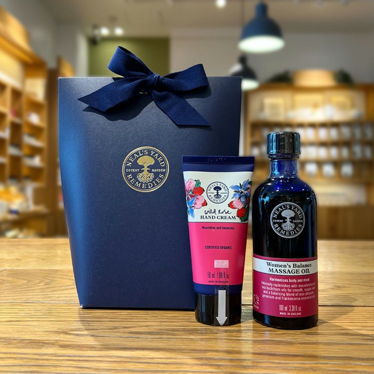 ギフトボックス ネイビー（M）※ | ニールズヤード レメディーズ 公式